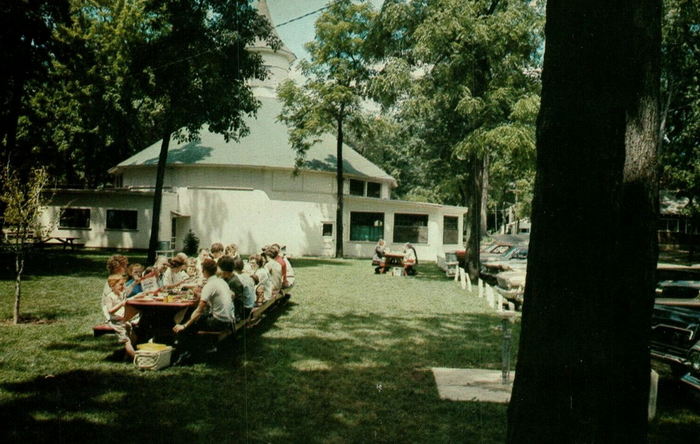 Hickory Corners - Old Post Card (newer photo)